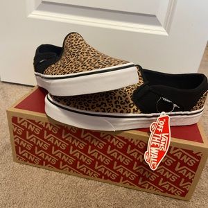 Unworn VANS Asher Slip Ons
